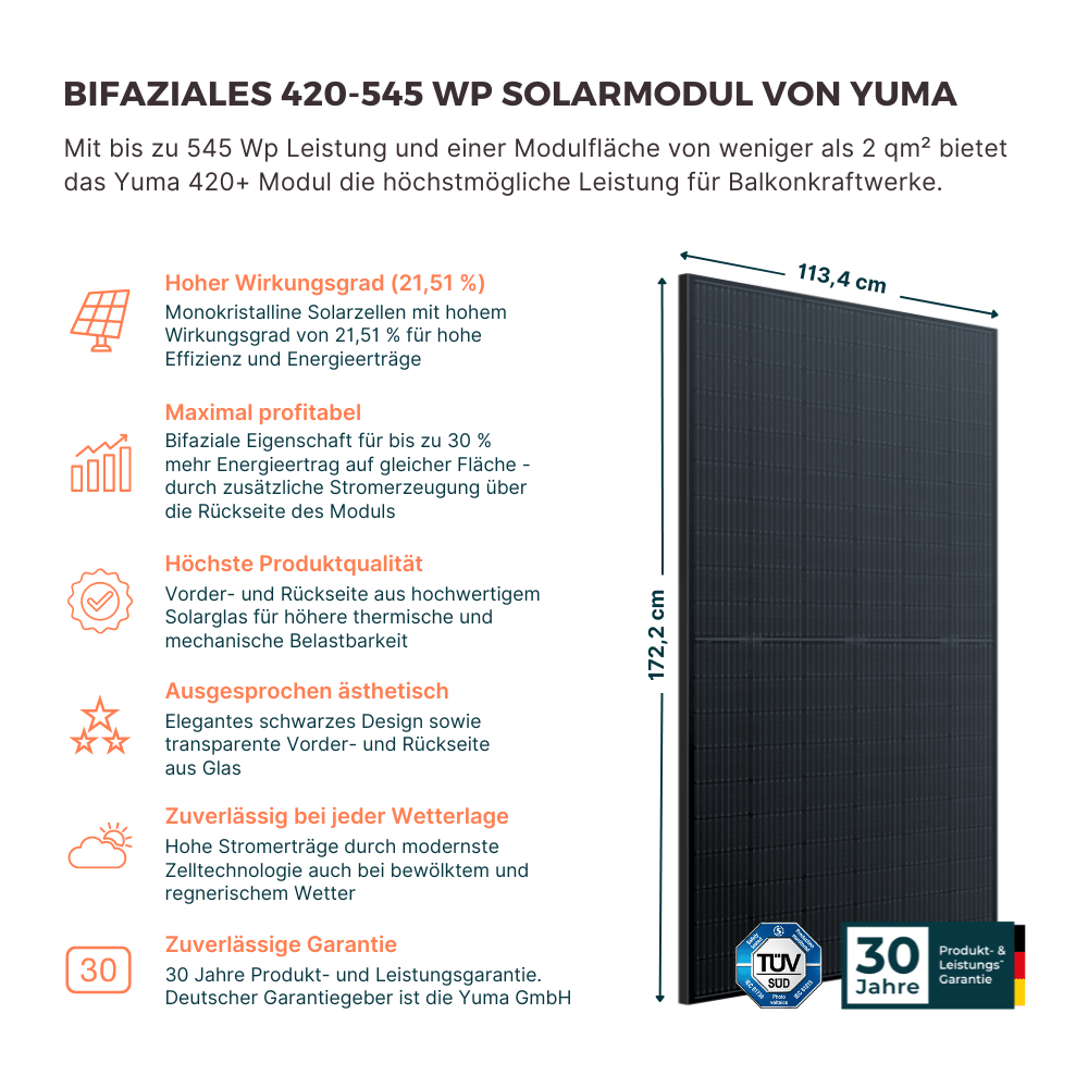 emsbo x Yuma Basic (420+) Bifazial